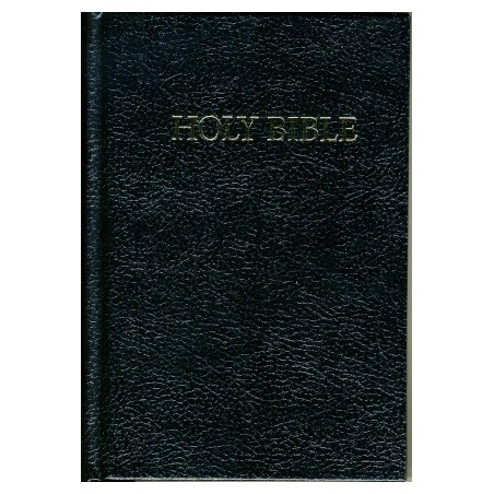 The Holy Bible - Royal Ruby Text - Black Hardcover