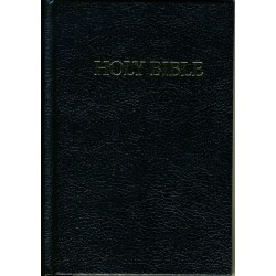 The Holy Bible - Royal Ruby Text - Black Hardcover